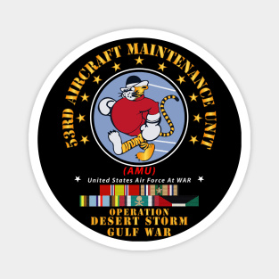 53rd Aircraft Maintenance Unit - Desert Shield w DS Svc Magnet